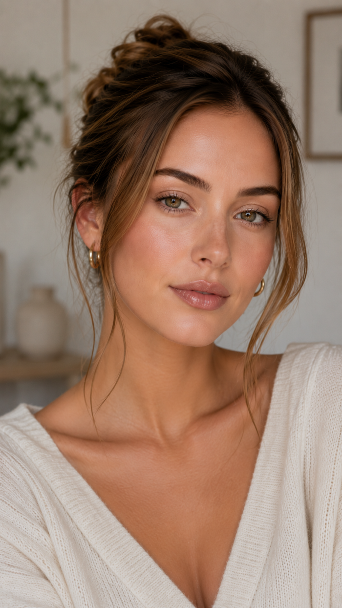 🥉 Platz 3 Der moderne Minimalistische German Makeup Look