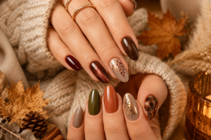 Die 3 schönsten Herbst Nägel Ideen die alle Blicke auf sich ziehen