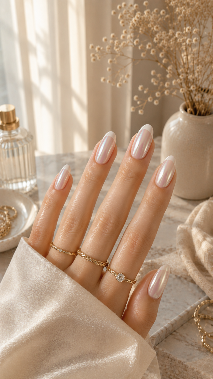 🥉 Platz 3 Glossy Glazed Nails