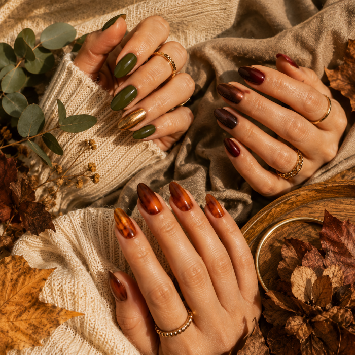 Die 3 schönsten Nageldesign Herbst Farben die 2026 sofort luxuriöser wirken
