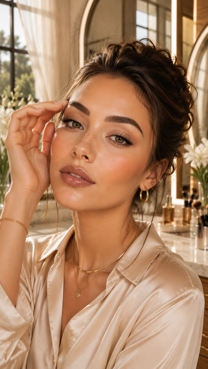 🥈 Platz 2 Elegant Curved Eyebrow Shapes