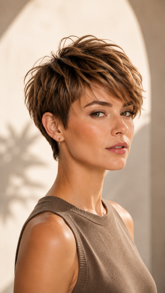 🥉 Platz 3 Airy Textured Crop für moderne Bewegung ohne schwere Längen