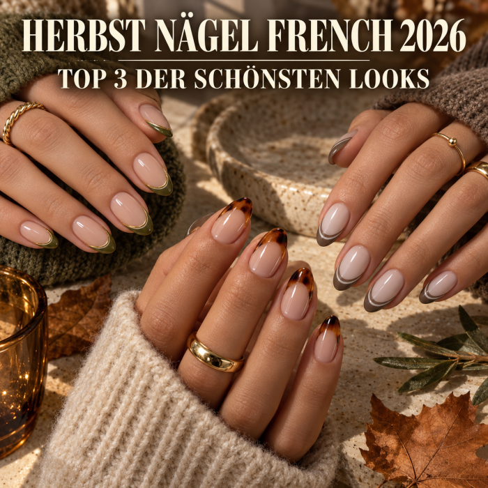 Herbst Nägel French 2026 Die Top 3 Looks die French Maniküre völlig neu wirken lassen