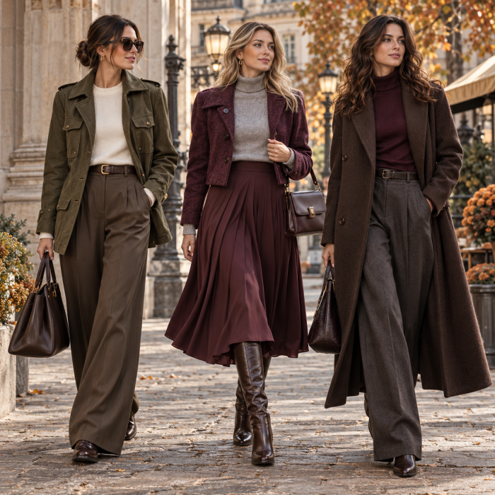 Herbstmode 2026 Damen Die 3 wichtigsten Trends die im Herbst plötzlich überall zu sehen sind