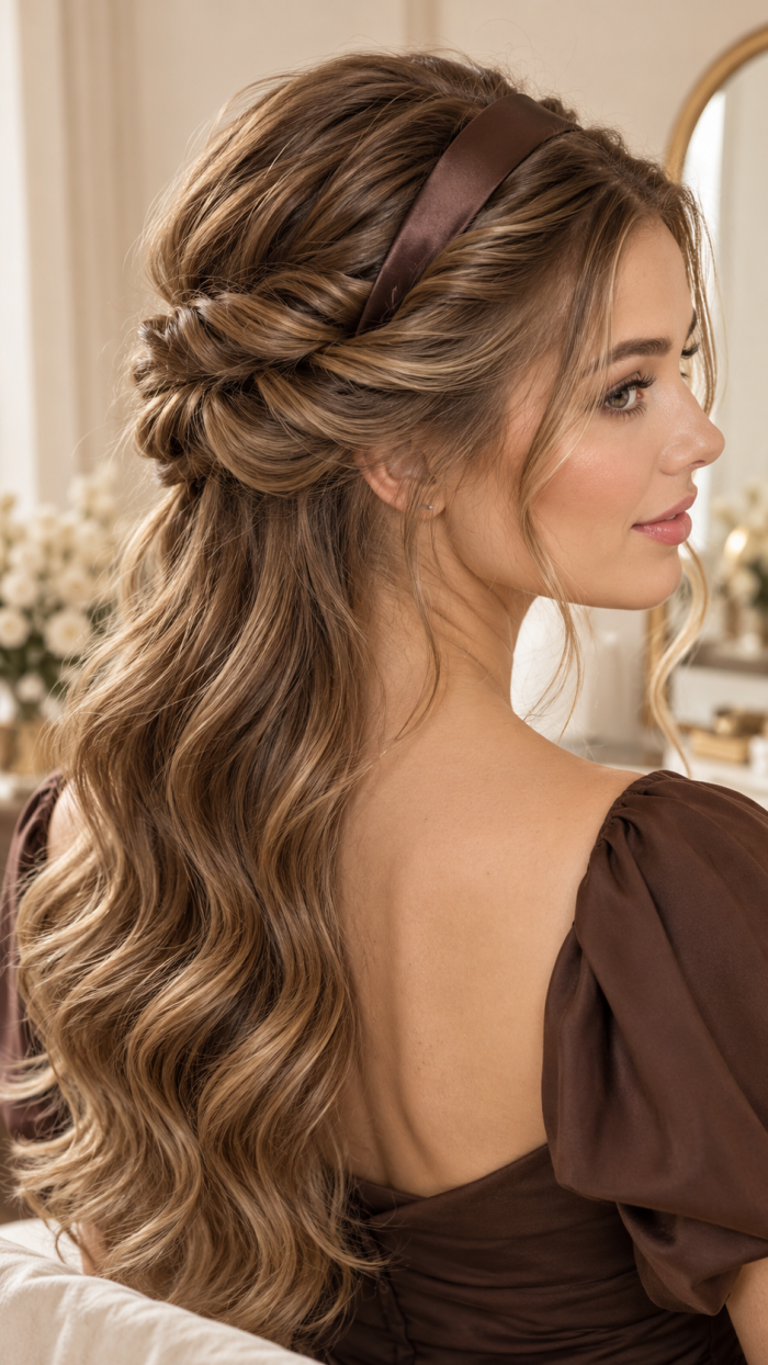 🥇 Platz 1 Haarreif Frisuren mit versteckter Twist Krone