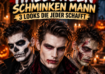 Die 3 besten Halloween Schminken Mann Ideen die einfach gelingen und unglaublich gruselig aussehen