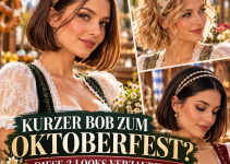 Oktoberfest Frisur Kurzer Bob mit Haarband Die Top 3 schönsten Wiesn Looks die dein Dirndl unwiderstehlich machen