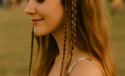 🌼 Boho-Zöpfe – verspielt und romantisch