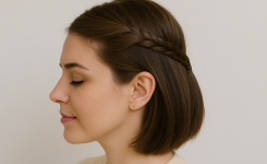 🪷 Der Half-up-Zopf – schnell und stylisch 🪷 Der Half-up-Zopf – schnell und stylisch