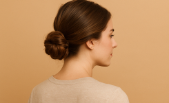🧁 Der Low Bun mit Twist – elegant und simpel