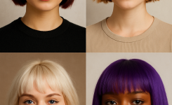 🌈 Farbe gefällig So wird dein Pony-Schnitt richtig zum Hingucker