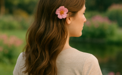 🌿 Offene Haare + Blümchen = easy Summer-Look