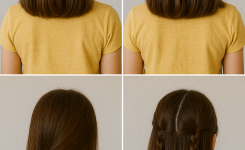 🐞 Schulfrisuren einfach für mittellange Haare