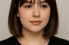 10 Ideen für einen mittellangen Haarschnitt für ein rundes Gesicht – Die Looks, die 2025 wirklich schmeicheln ✂️✨