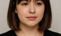 10 Ideen für einen mittellangen Haarschnitt für ein rundes Gesicht – Die Looks, die 2025 wirklich schmeicheln ✂️✨