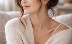 12 Winter Frisuren ohne Hitze Der Messy Bun mit Pflegefokus