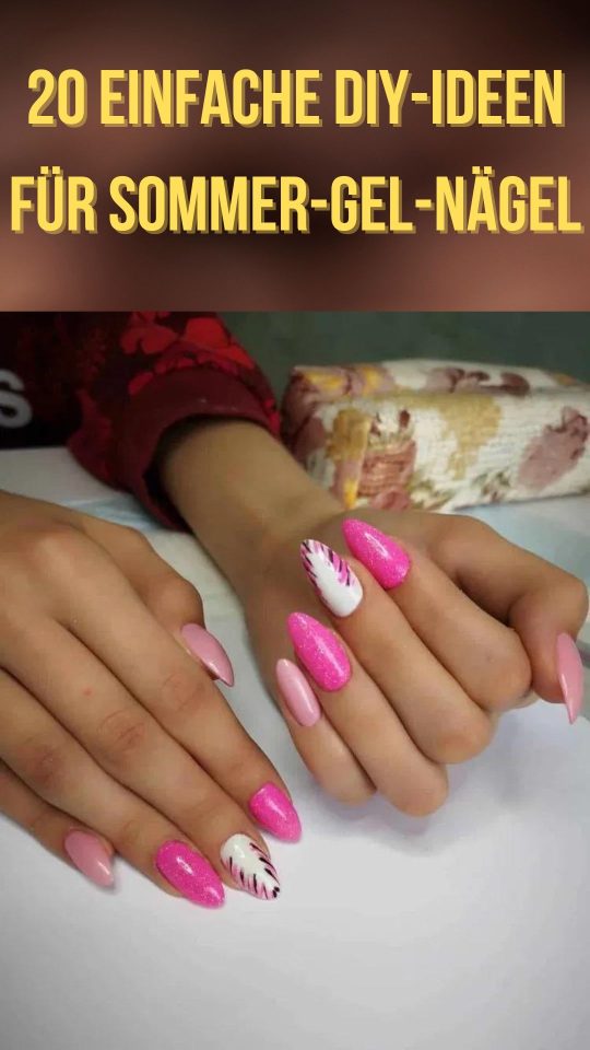 Permalink to 20 einfache DIY-Ideen für Sommer-Gel-Nägel 🌞💅
