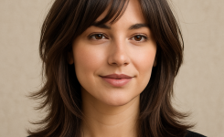 3. Layered Cut – Mittellang mit vielen Stufen