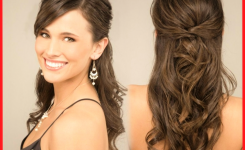 abiball-frisuren-lange-haare-locken-bilder-halboffene-pony-wellen-ohrringe-idee