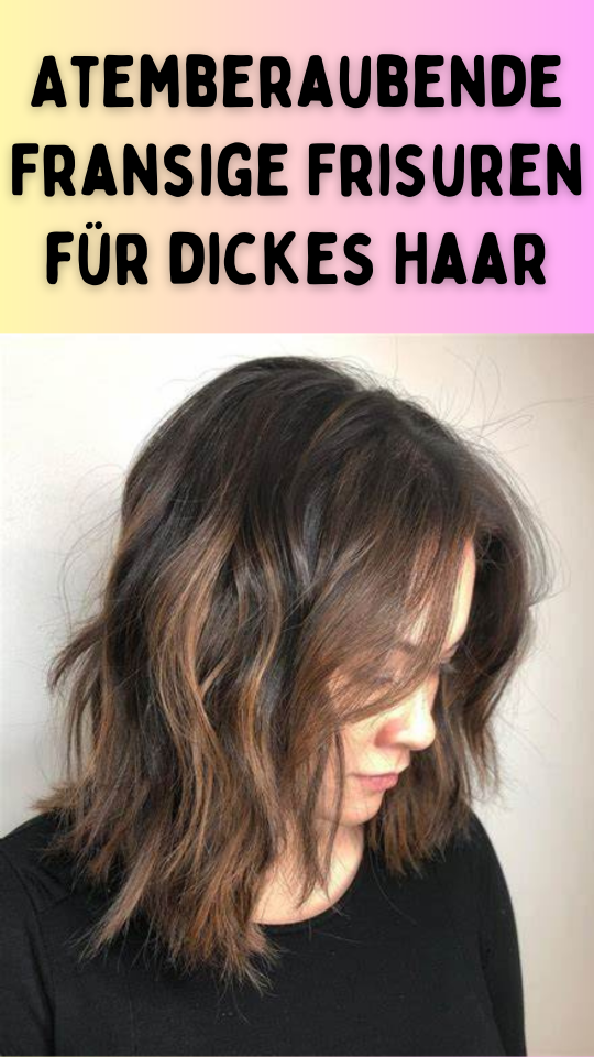 Permalink to Atemberaubende Fransige Frisuren für dickes Haar: Ein 2023-Leitfaden