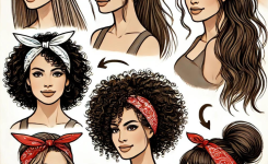Bandana Haare Trends die du ausprobieren musst