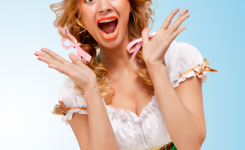 Beste Ideen für Oktoberfest-Frisuren mit mittellangem Haar Beste Ideen für Oktoberfest-Frisuren mit mittellangem Haar