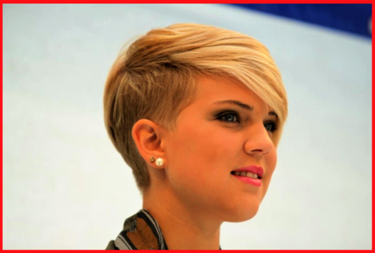 Permalink to Kurzhaar Frisuren Trends 2017 Undercut mit Pony