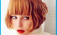 bob-frisuren-mit-pony-kurz-aktuelle-fur-rot-und-gewelltes-haar