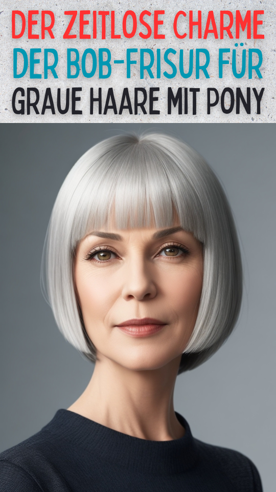 Permalink to Der zeitlose Charme der Bob-Frisur für graue Haare mit Pony