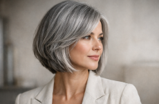 Die 3 Besten Ideen für Bob Frisur Graue Haare die dich sofort jünger wirken lassen