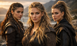 Die 3 Besten Wikinger Frisuren Frauen Ideen Die Dich Sofort In Eine Nordische Kriegerin Verwandeln