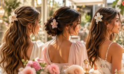Die 3 besten Frisuren mit Blumen Klammer die sofort jünger und stilvoll wirken