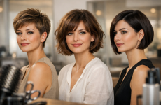Die 3 besten Kurzhaarschnitt für feines Haar Ideen die sofort mehr Volumen zaubern