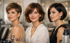 Die 3 besten Kurzhaarschnitt für feines Haar Ideen die sofort mehr Volumen zaubern