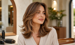 Die 3 besten frisur mittellang stufig Ideen die deinen Look sofort verwandeln