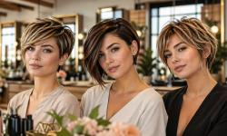 Die 3 besten kurze haare frauen rundes gesicht Ideen die sofort jünger und schlanker wirken