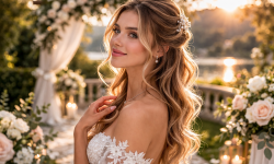 Die 3 schönsten Brautfrisuren halboffen die jede Braut sofort eleganter wirken lassen