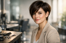 Die 3 schönsten Ideen für Frisur kurz rundes Gesicht die sofort schlanker wirken lassen