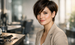 Die 3 schönsten Ideen für Frisur kurz rundes Gesicht die sofort schlanker wirken lassen