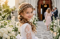 Die 3 schönsten flechtfrisuren kommunion die jedes Mädchen strahlen lassen
