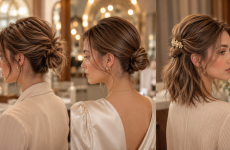 Die 3 schönsten kurze haare hochstecken Ideen die sofort eleganter wirken