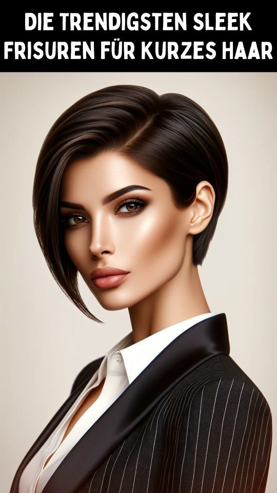 Permalink to Kurze Haare, Maximale Wirkung: Die Trendigsten Sleek Frisuren für Kurzes Haar