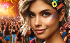 Die besten Festival Frisuren für kurze Haare