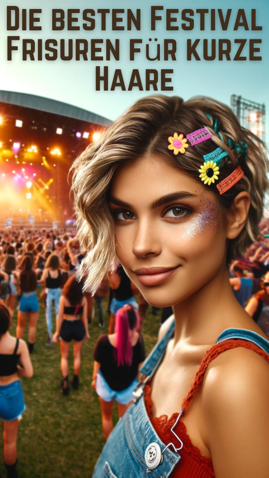Permalink to Die besten Festival Frisuren für kurze Haare die du ausprobieren musst