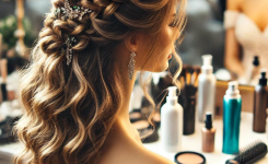 Die besten Frisuren für den Abiball halboffen für einen unvergesslichen Abend