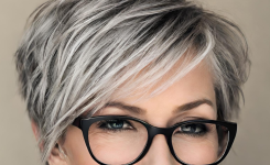 Die besten Kurzhaarfrisur-Ideen ab 50 mit Brille Die besten Kurzhaarfrisur-Ideen ab 50 mit Brille