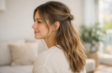 Die besten mühelosen Half-up-Frisuren die immer perfekt aussehen