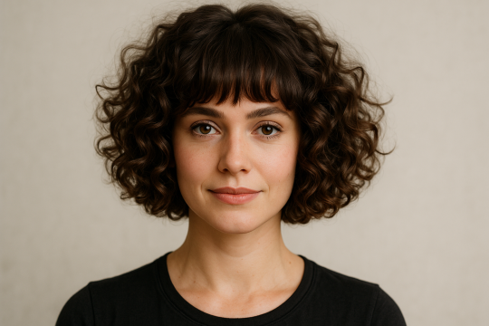 Permalink to Diese Bob Frisur Locken Kurz mit Pony wirst du lieben