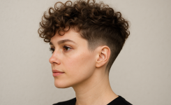 Diese Locken Frisuren für kurze Haare mit Undercut Damen lieben gerade total Diese Locken Frisuren für kurze Haare mit Undercut Damen lieben gerade total