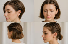 Diese Zopf Ideen für kurze Haare verändern deinen Alltag komplett